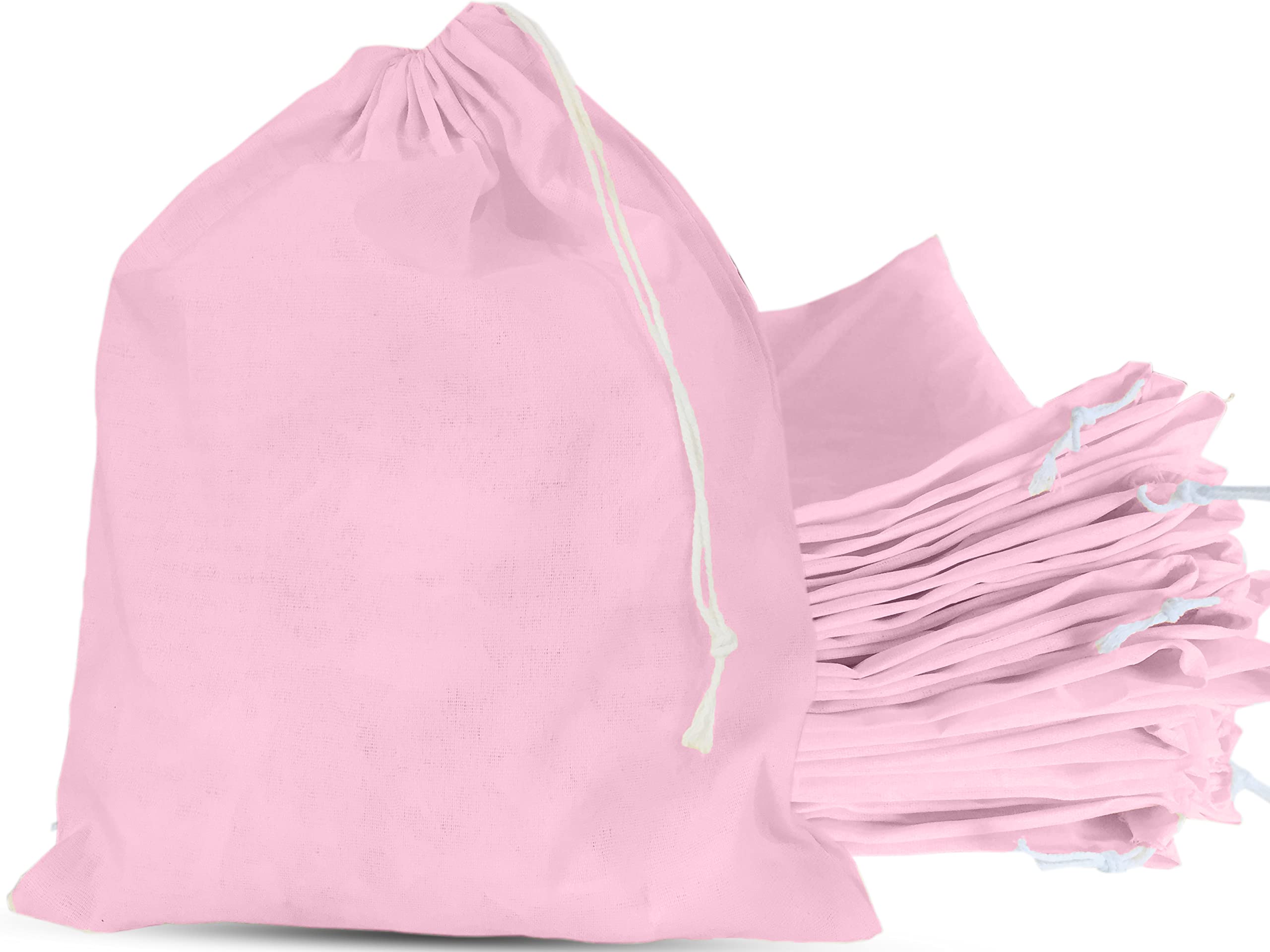 Star Quick Links™ 25 Pcs – (10 x 12 Inch) Muslin Bags Roto Cotton Drawstring Bags for Return Gifts Sachet Bag for Home Supplies Potli Bag