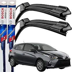 Palheta Limpador Parabrisa Bosch Aerofit Par de Palheta Limpadora Dianteiro Original TyT Yaris 2018 á→2024