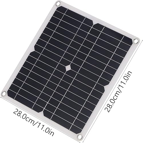 Miniatura 5 de Panel solar, 15W 18V panel de célula solar cargador tablero, IP65 impermeable, para suministros de barcos de coches