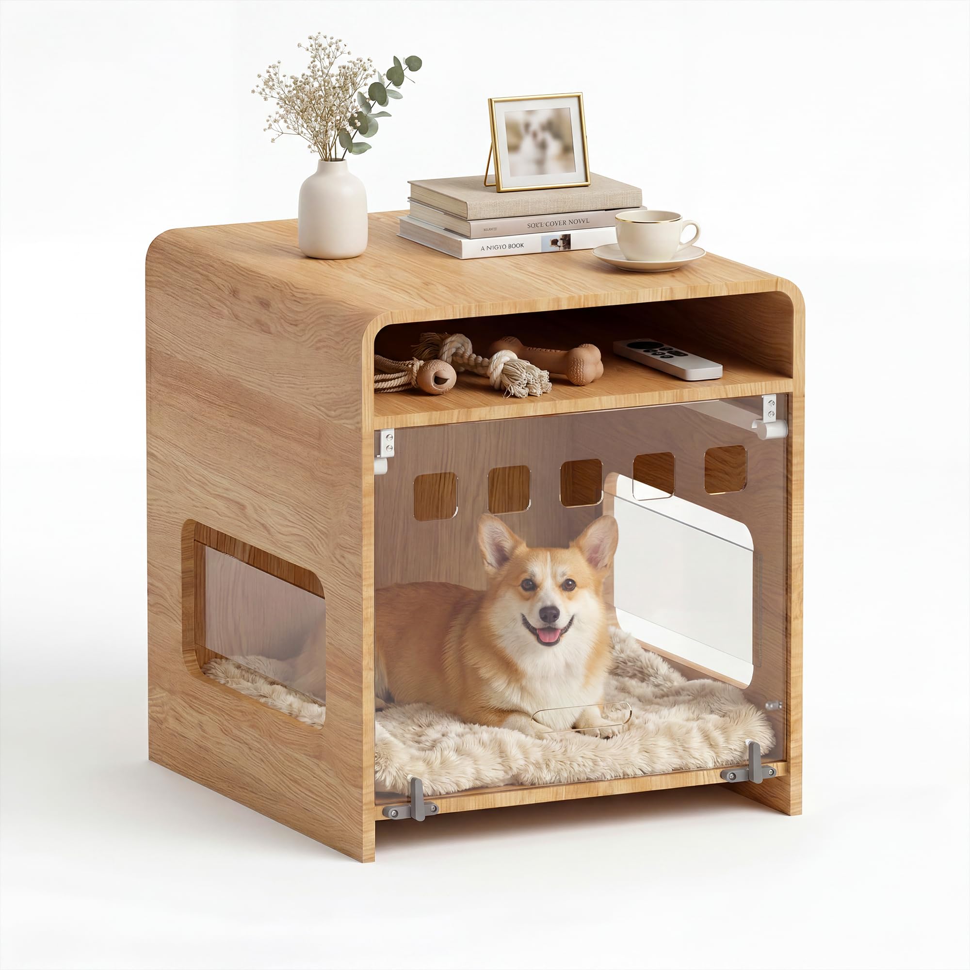 Amazon.co.jp: DAWNYIELD 犬用ケージ 高さ66cm×幅54cm×奥行60cm 省
