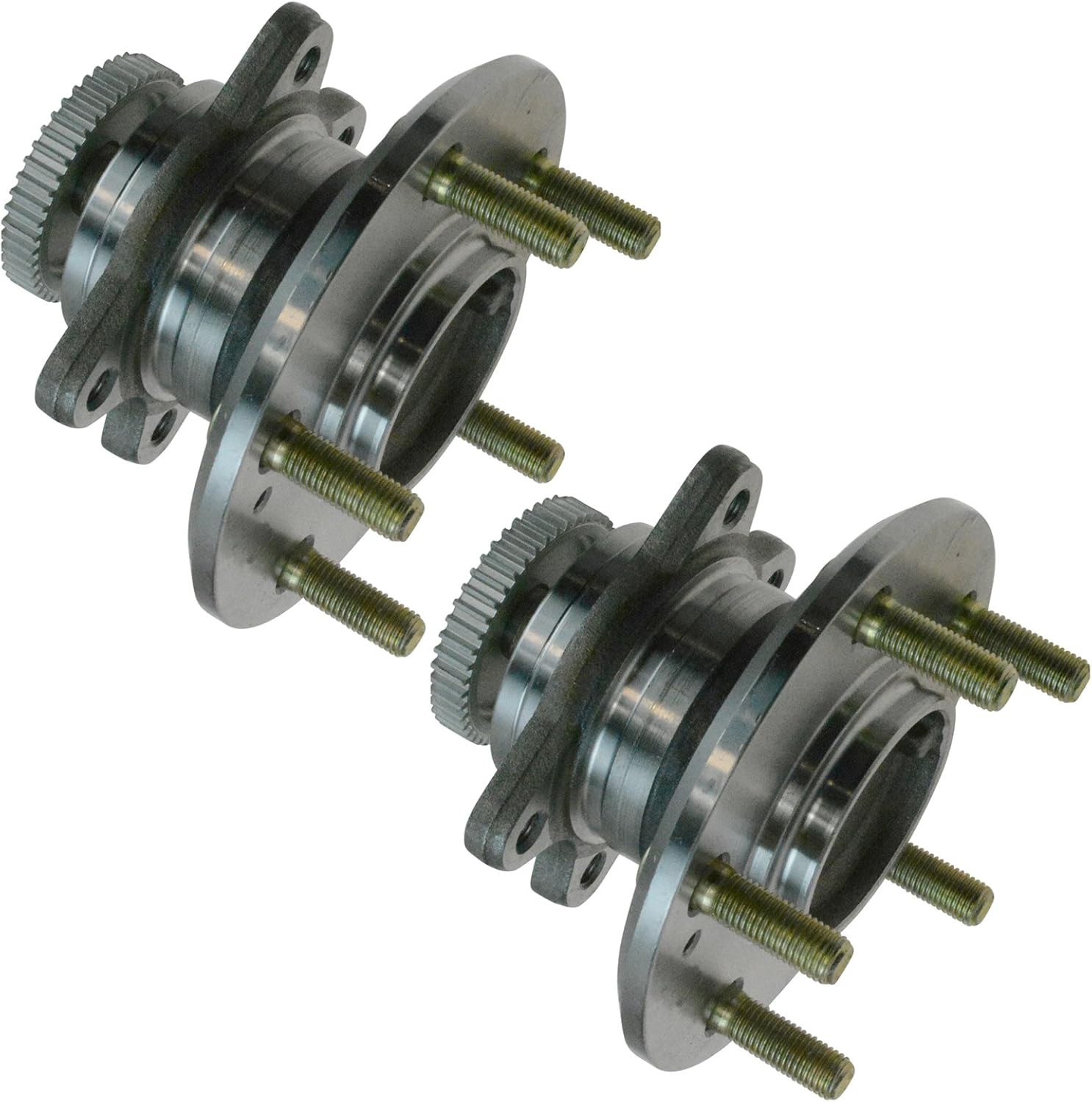 TRQ Rear Left and Right Wheel Bearing and Hub Assembly Set 2 Piece Compatible with 2006-2009 Hyundai Sonata 2006 Kia Optima 4 Wheel ABS Brakes 5 Lug Wheels 2007-2008 Optima 2009-2010 Optima - Image 5