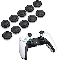 Vista 11 de NEWDERY Joystick Replacement Grip Caps for PS4/PS5 Controller, for PS5/PS4 Thumb Grips Caps, Anti-Stickiness, Anti-Slip, Anti-Scratch, Mixed