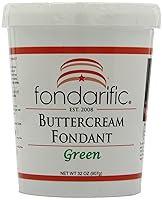 Algopix Similar Product 3 - Fondarific Buttercream Green Fondant