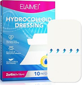 hydrocolloid band aid 2×4 inch...
