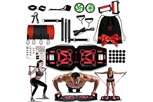 Push Up Board & Fitness Kit - Home Gym Set