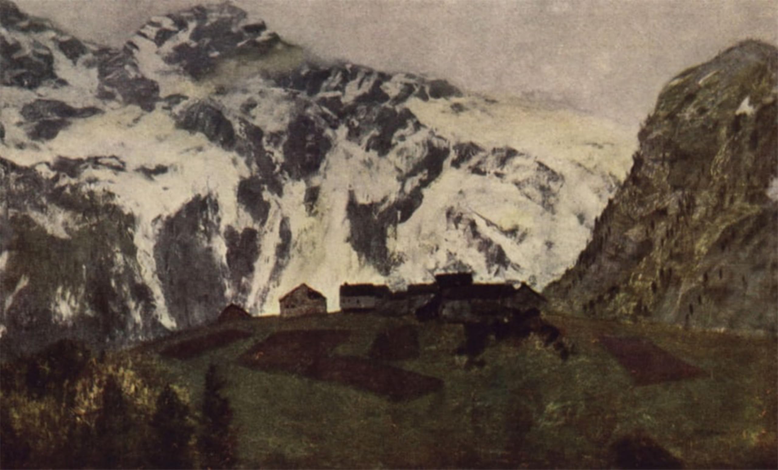 ARTXLXXBN Famous Painting Art Wall Decor Abstract Art Picture In the Alps Isaac Levitan Animal Pictures for Home Decor 60x90cm