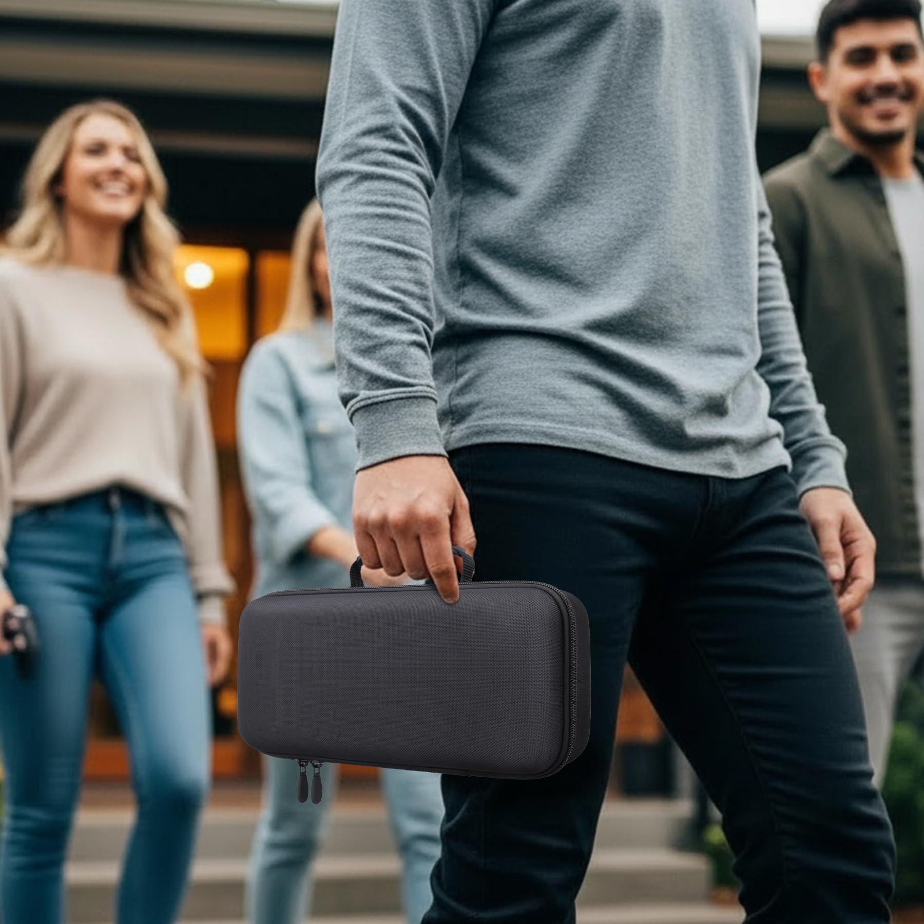 co2CREA Dur Étui de Voyage Rigide Housse Cas Coque pour ASUS Rog Ally/ASUS Rog Ally x 2024 Gaming et Ses Accessoires(boîte Seule,Case Only)