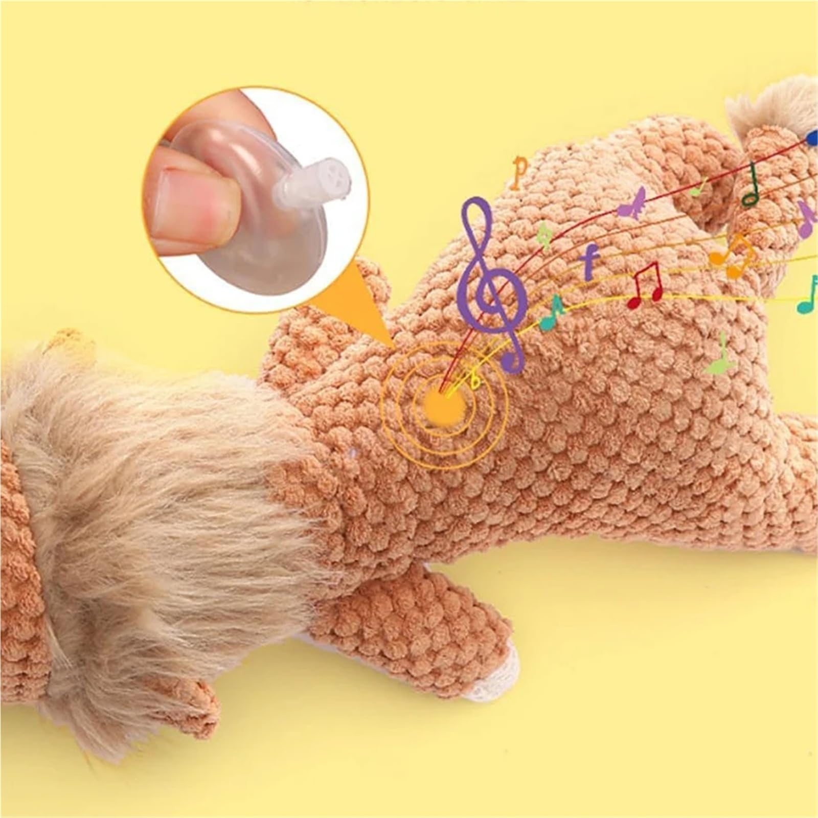 Weiches Kauspielzeug für Hunde, niedliches langlebiges Hundespielzeug, Stofftier, Plüschtier, Welpen, Haustier, Mutt-Spielzeug, Plüsch-Hunde-Kauspielzeug, geeignet für große, mittelgroße und kleine