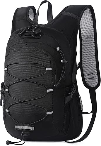 Mochila de senderismo para niños de 12 litros, mochila de hidratación pequeña, mochila de campamento impermeable para niños 5-12, sin vejiga de agua