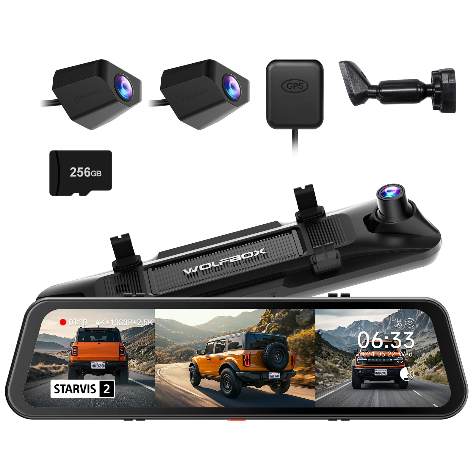 Amazon.com: WOLFBOX G900 Tripro Bumper & OEM Bracket : Electronics
