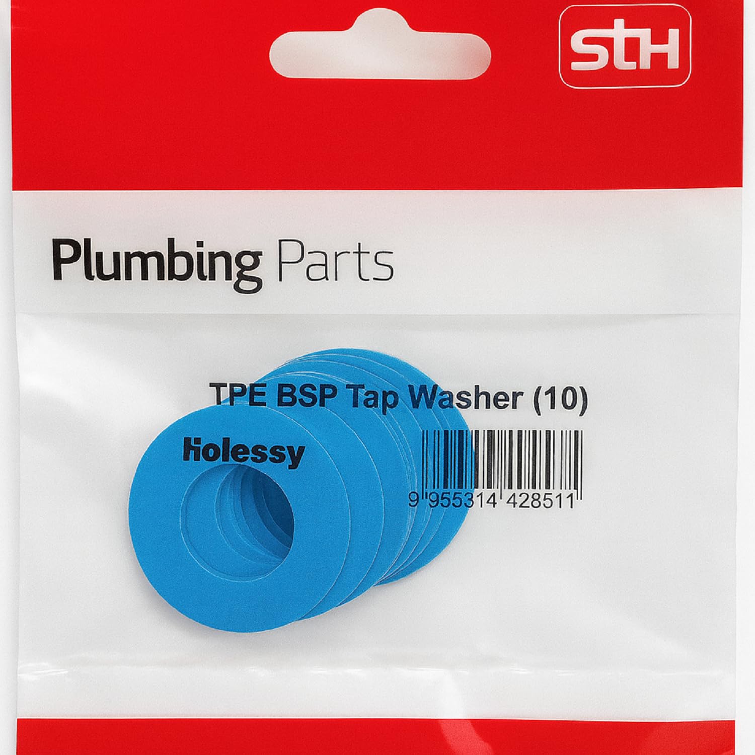 Westco 1/2" Fibre Pillar Tap Washer (10 Pack) – Durable Fibre Washers for Standard Pillar & Compression Taps