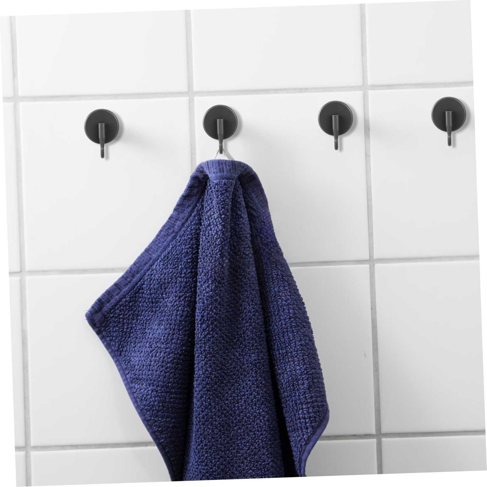 Juego de 4 ganchos de ventosa de ducha de plástico gris con ganchos de ropa para pared de ducha, ventosas fuertes para abrigos y toallas