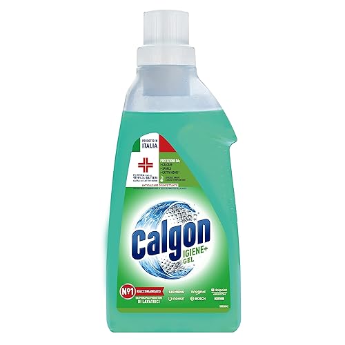 Calgon Igiene+ Gel Anticalcare, Additivo Anticalare per Lavatrici, 1.5l di Anticalcare Disinfettante