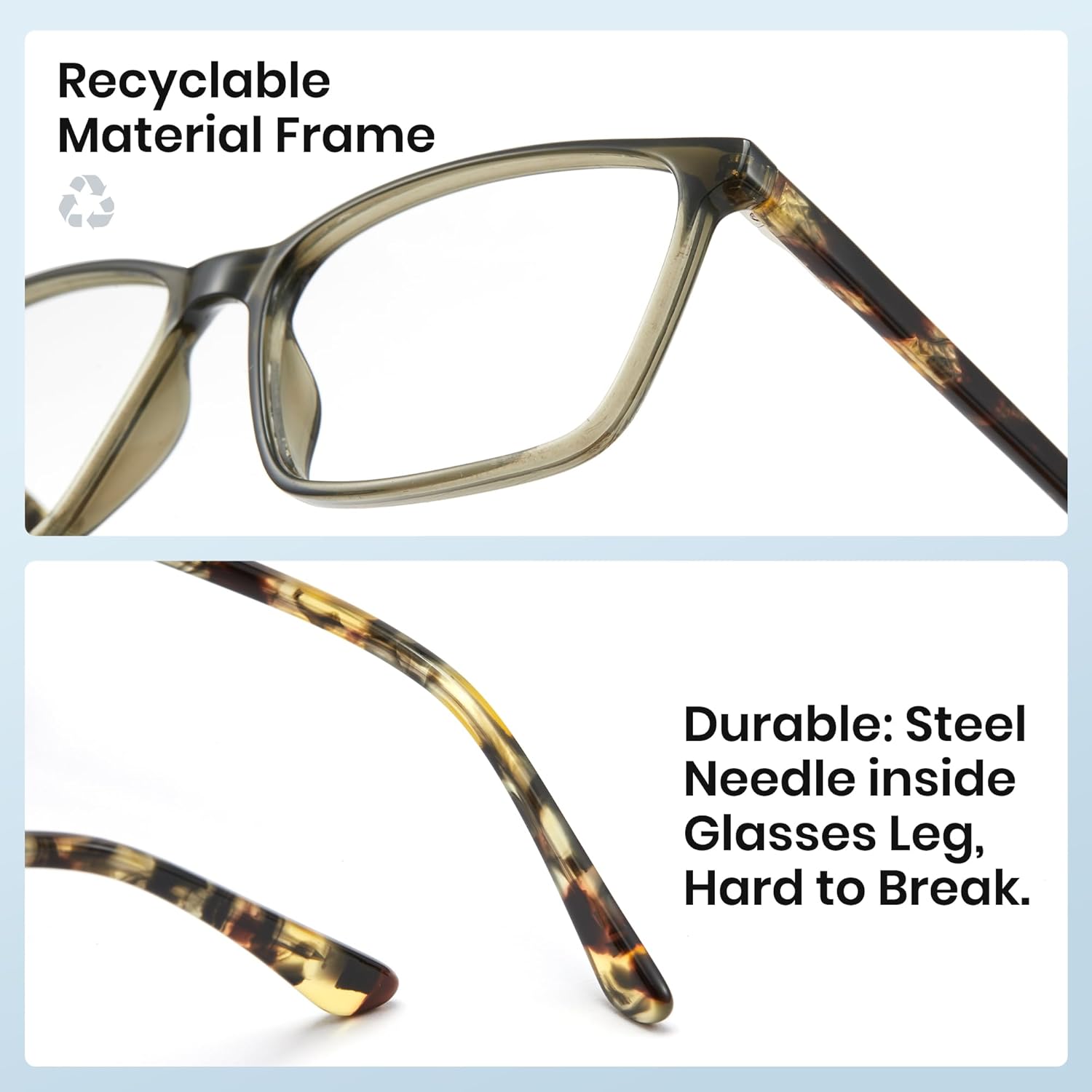 Cyxus Blue Light Blocking Glasses for Women Men Computer Glasses Gaming Reading Upcycled Anti-blue Blockers Eyewear