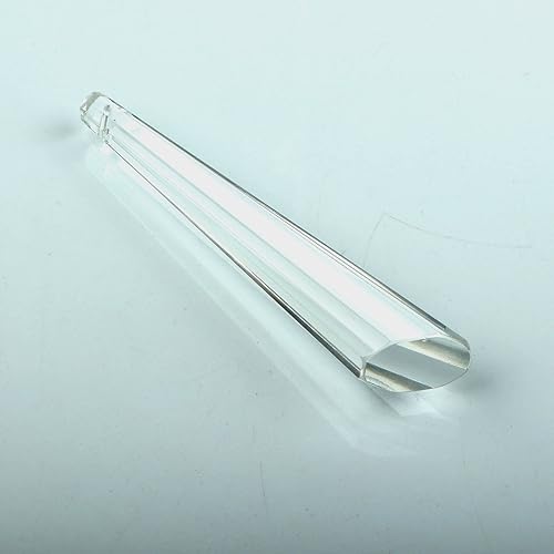 Miniatura 5 de Sun Cling® Prismas de cristal de carámbano de pierna de buey de 3.937 in, paquete de 10