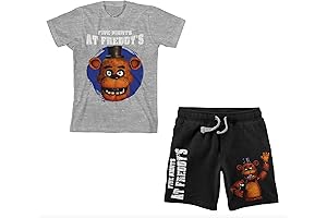 Five Nights At Freddy's Freddy Fazbear Boy's Cotton Pajamas