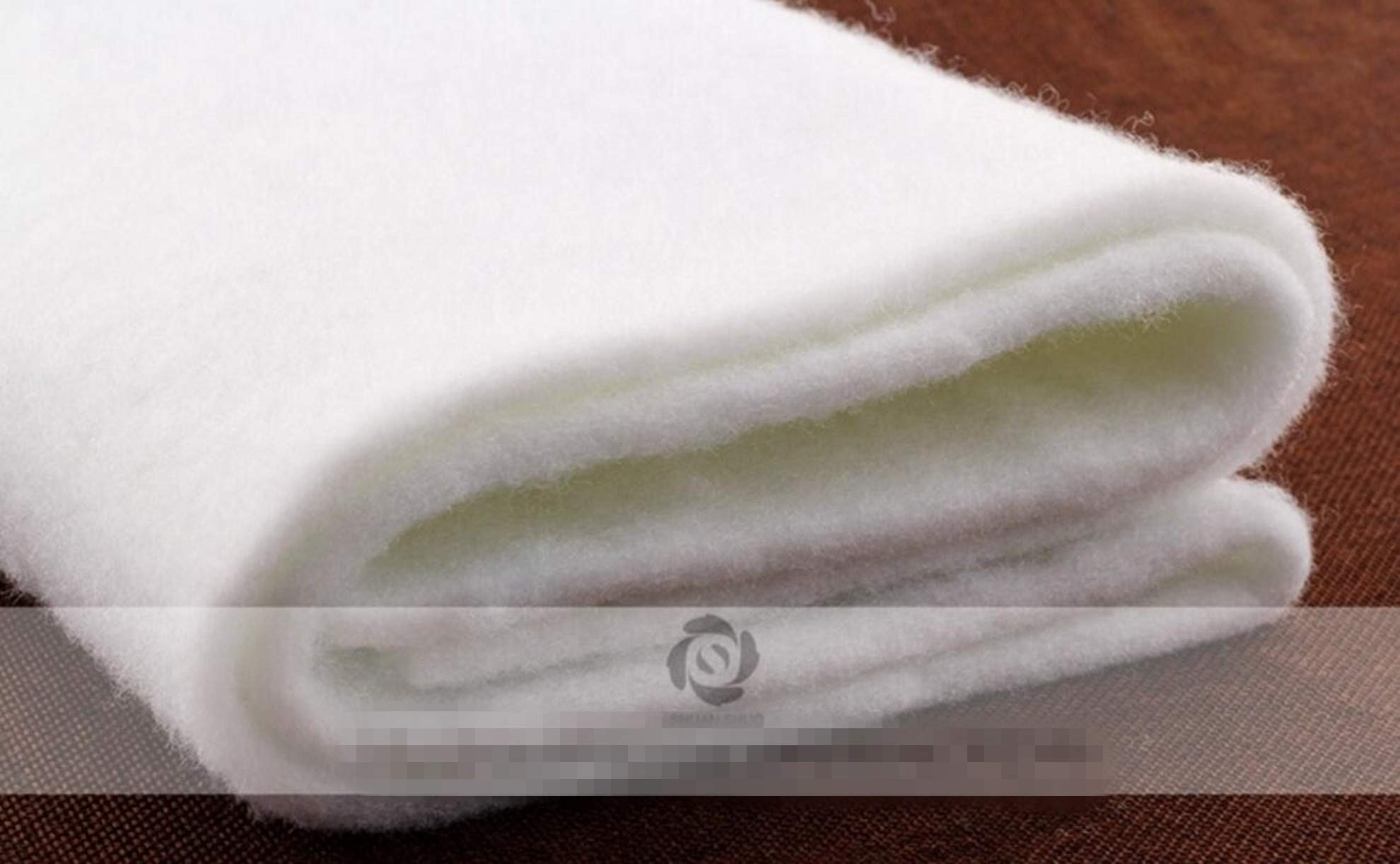 ZHONGJIUYUAN Cotton Polyester Wadding Batting Interlining Filler Purse Patchwork Quilting Craft DIY Projects Lining Thickness 5mm,100x50cm