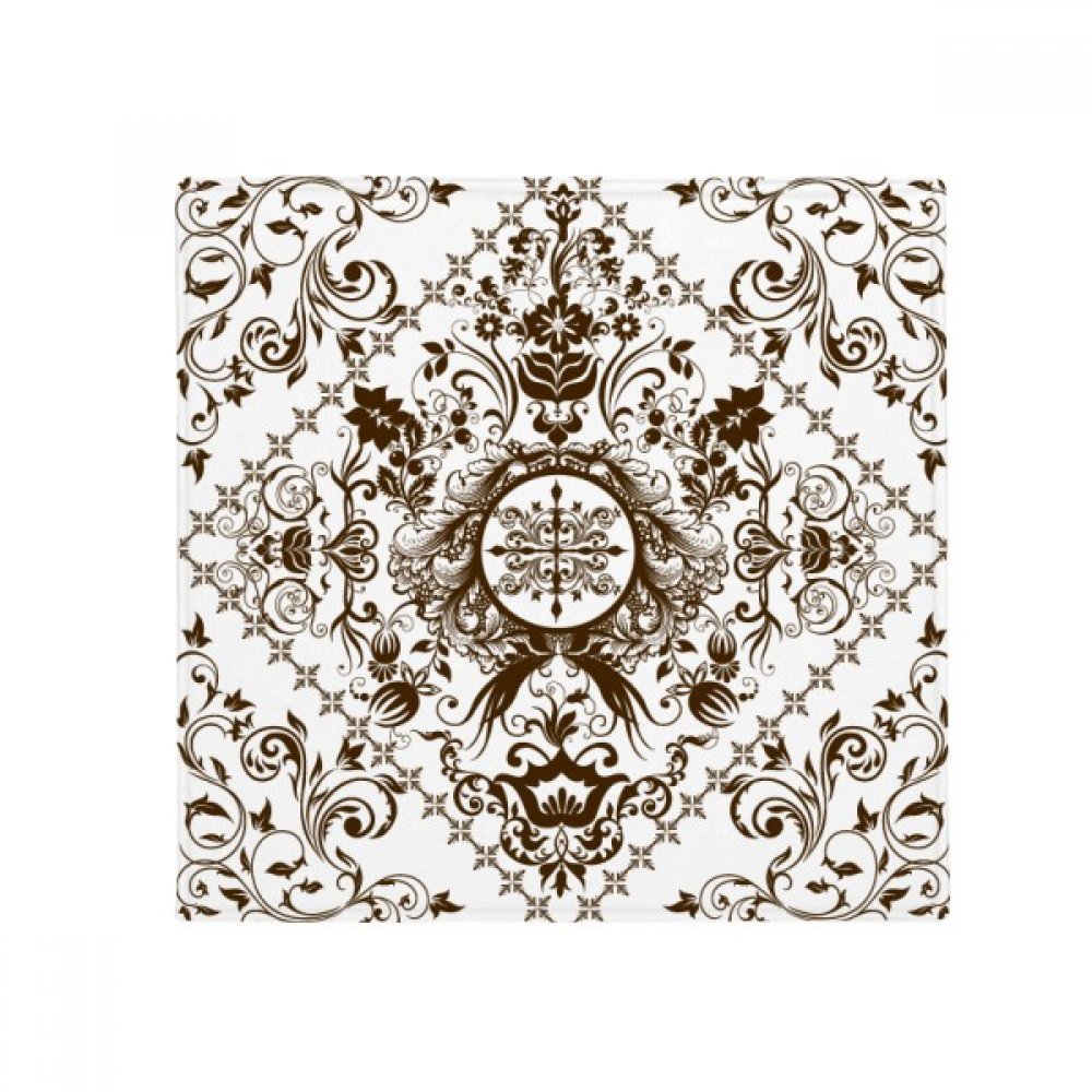 Tapis animaux antidérapant feuille fleur 80cm de cuisine multicolore