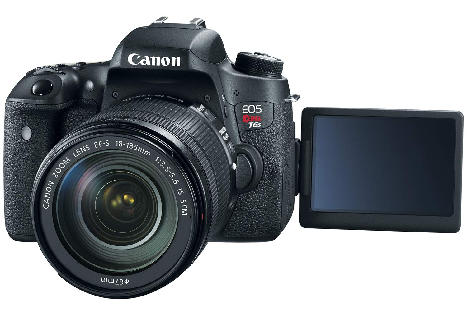 Amazon.com : Canon EOS Rebel T6s Digital SLR with EF-S 18-135mm is