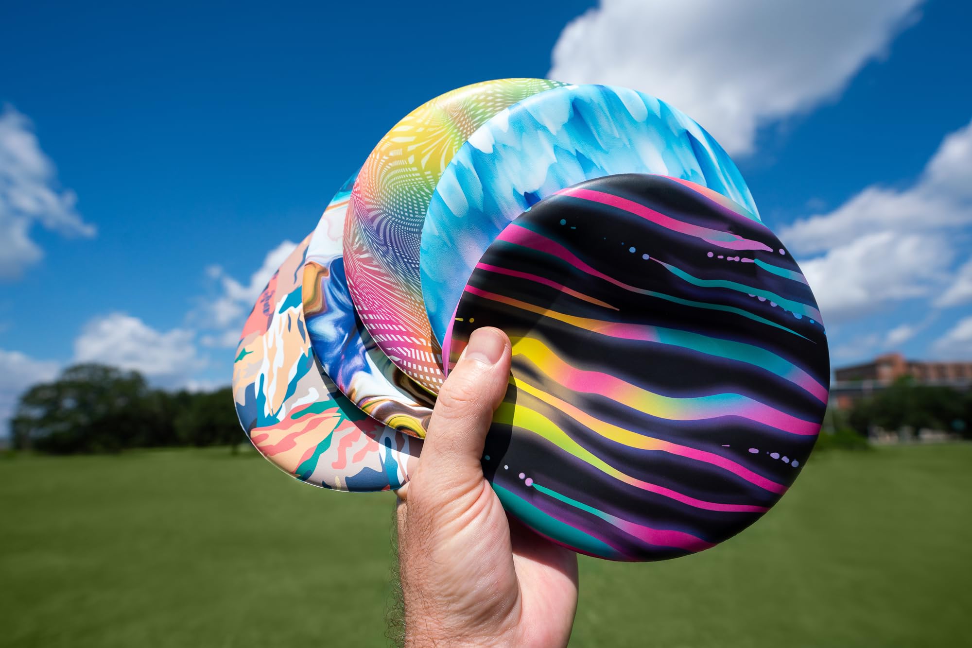 Waboba Wingman Disco Volante in Silicone – Frisbee Morbido e Pieghevole per Bambini – Giocattolo da Interno ed Esterno – Tascabile e Facile da Lanciare - Neon Tiger