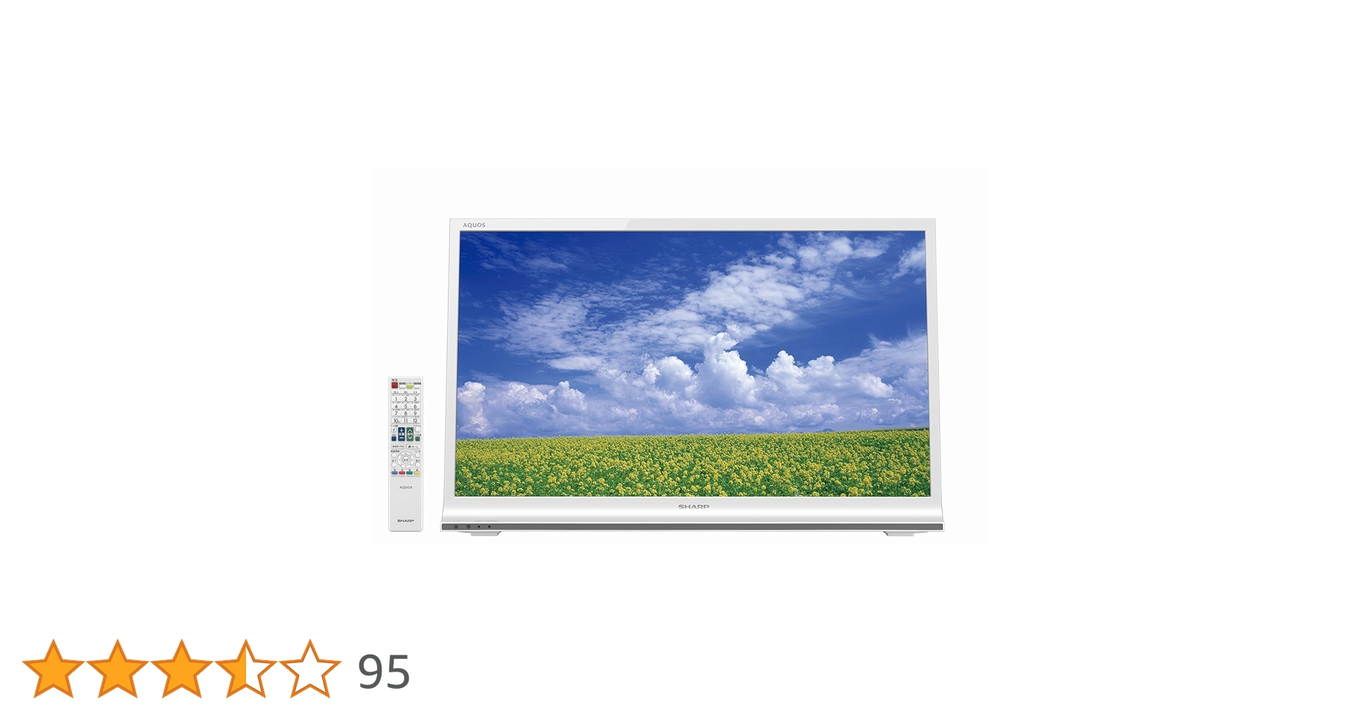 Amazon | シャープ 32V型 ハイビジョン 液晶テレビ ホワイト AQUOS LC