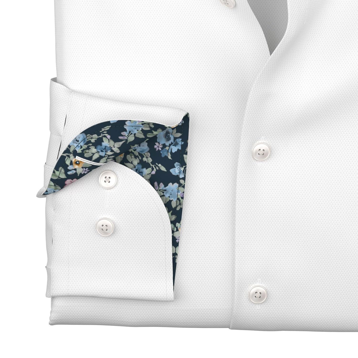 OLYMP Herren Oberhemd Langarm 136814,Einfarbig,470 Modern Fit 26,New Kent