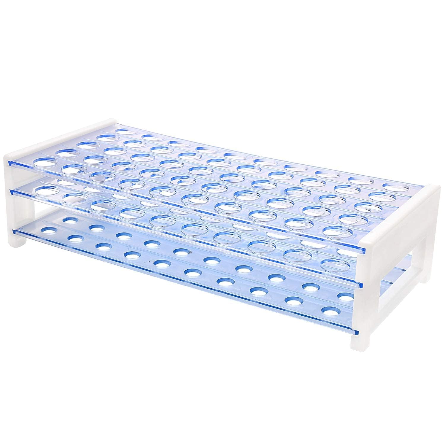 50-Hole Plastic Test Tube Rack – Compatible with 16mm OD Tubes | 3-Tier Lab Organizer | Durable Polypropylene Holder | Ideal for School, Science, Chemistry & Biology Experiments - HOMEOTRADE-image-20