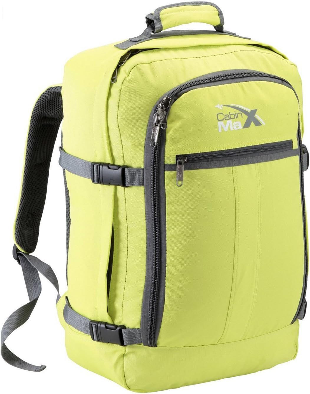 Cabin Max Metz Backpack Flight Approved Carry on Bag 44 Litre Travel Hand Luggage -21'' X 14'' X 9'' (Green)