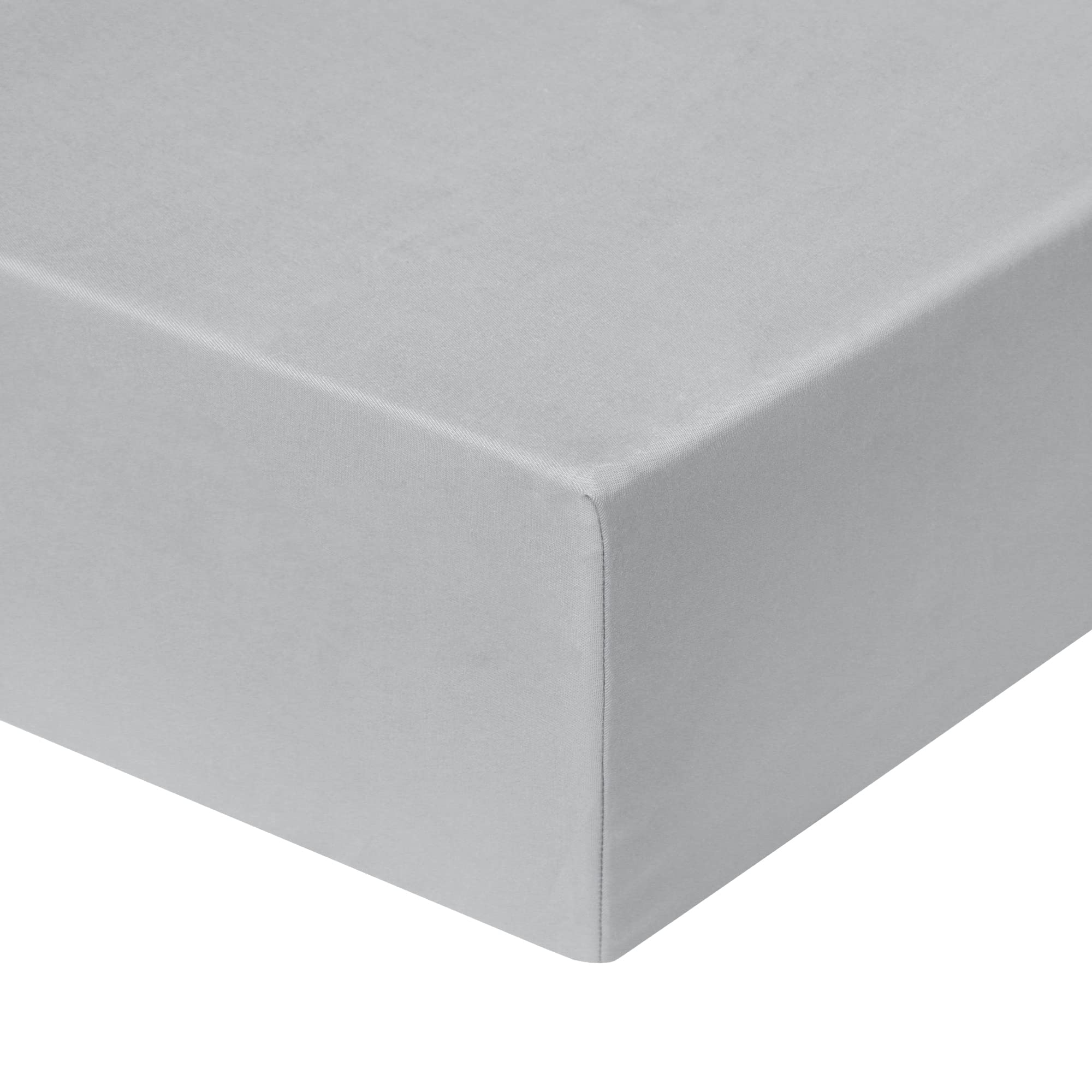 PiccoCasa Bamboo Fitted Sheet, Viscose from Bamboo Soft Silky Breathable Wrinkle Fade Resi...