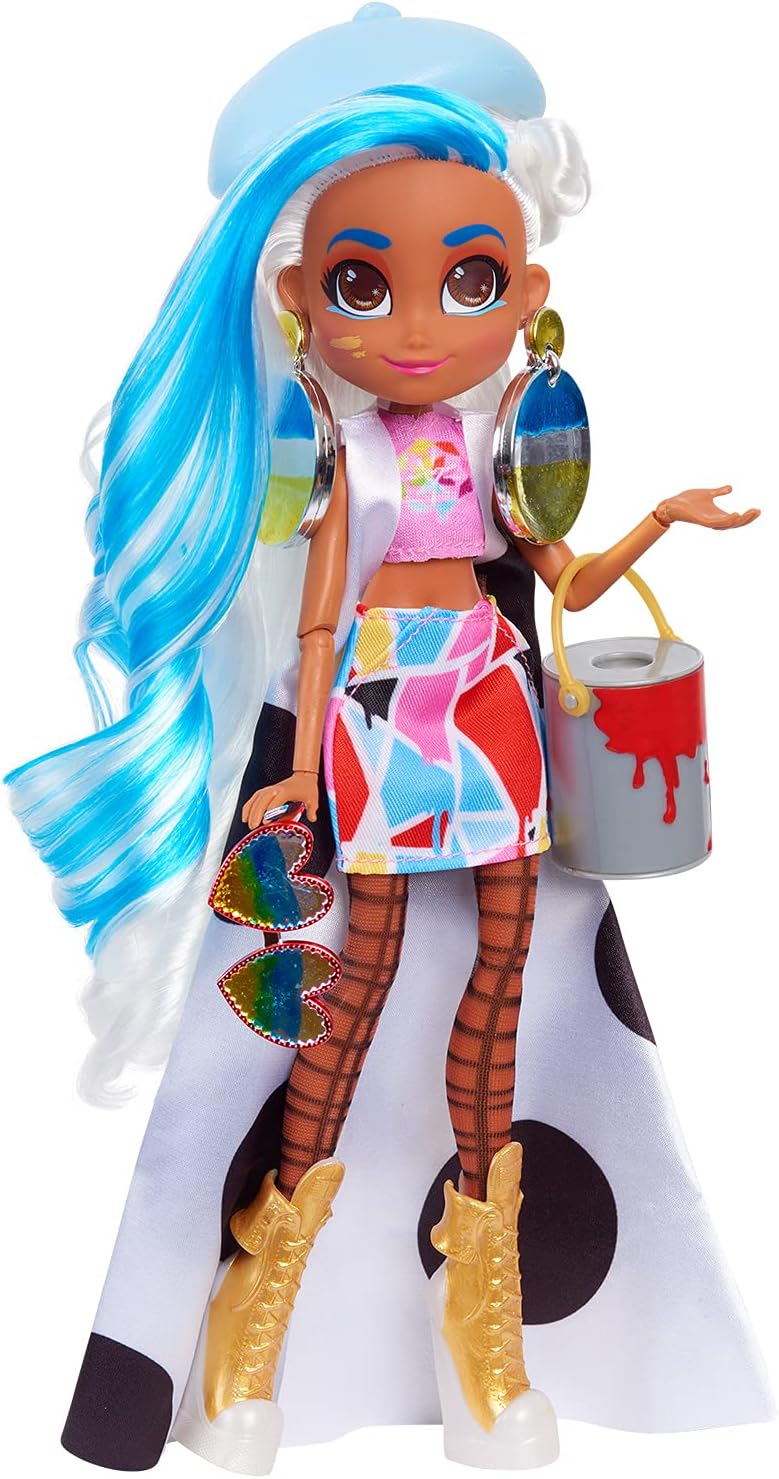 Hairdorables Hairmazing - Muñeca de 26 cm con sorpresas, Serie 3, con 1 Accesorio función Kaleidoscopio, Modelo Sala, Juguete para niños a Partir de 3 años, HAG053