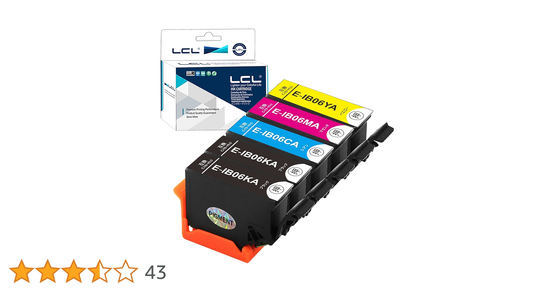 Amazon.co.jp: LCL エプソン用 IB06 IB06CL5A IB06KA IB06CA