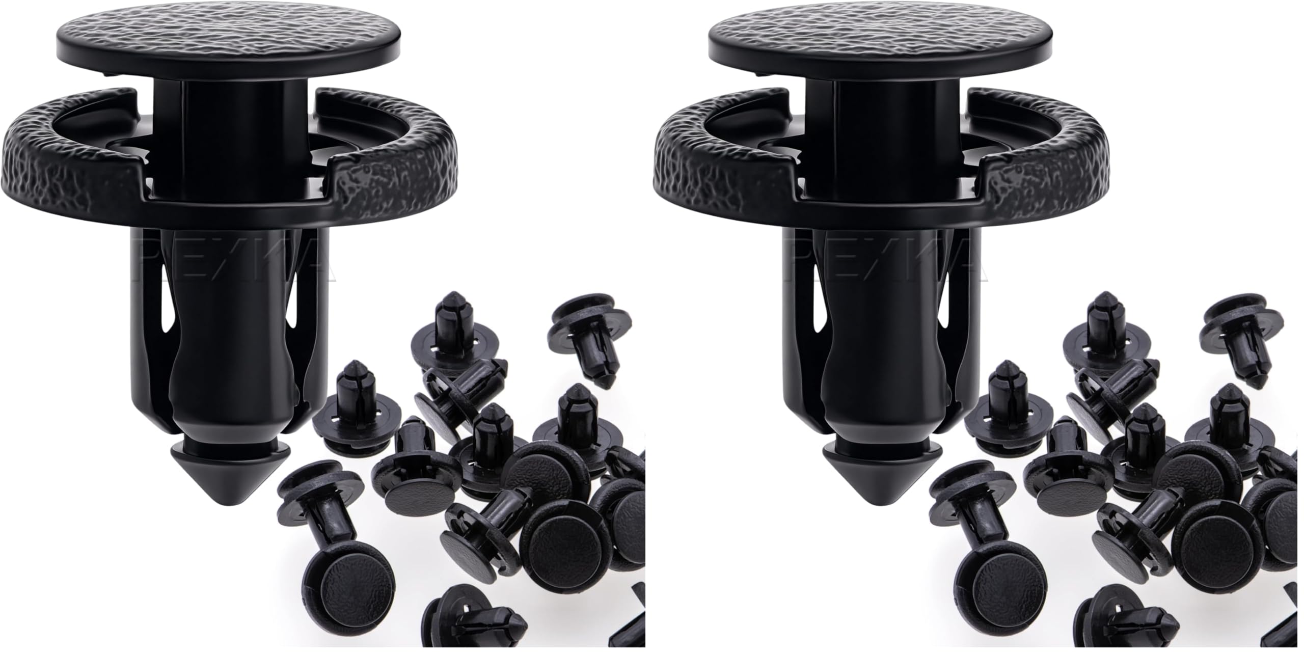 Amazon.com: Rexka 20pcs 8mm Bumper Cover Undertray Push-Type