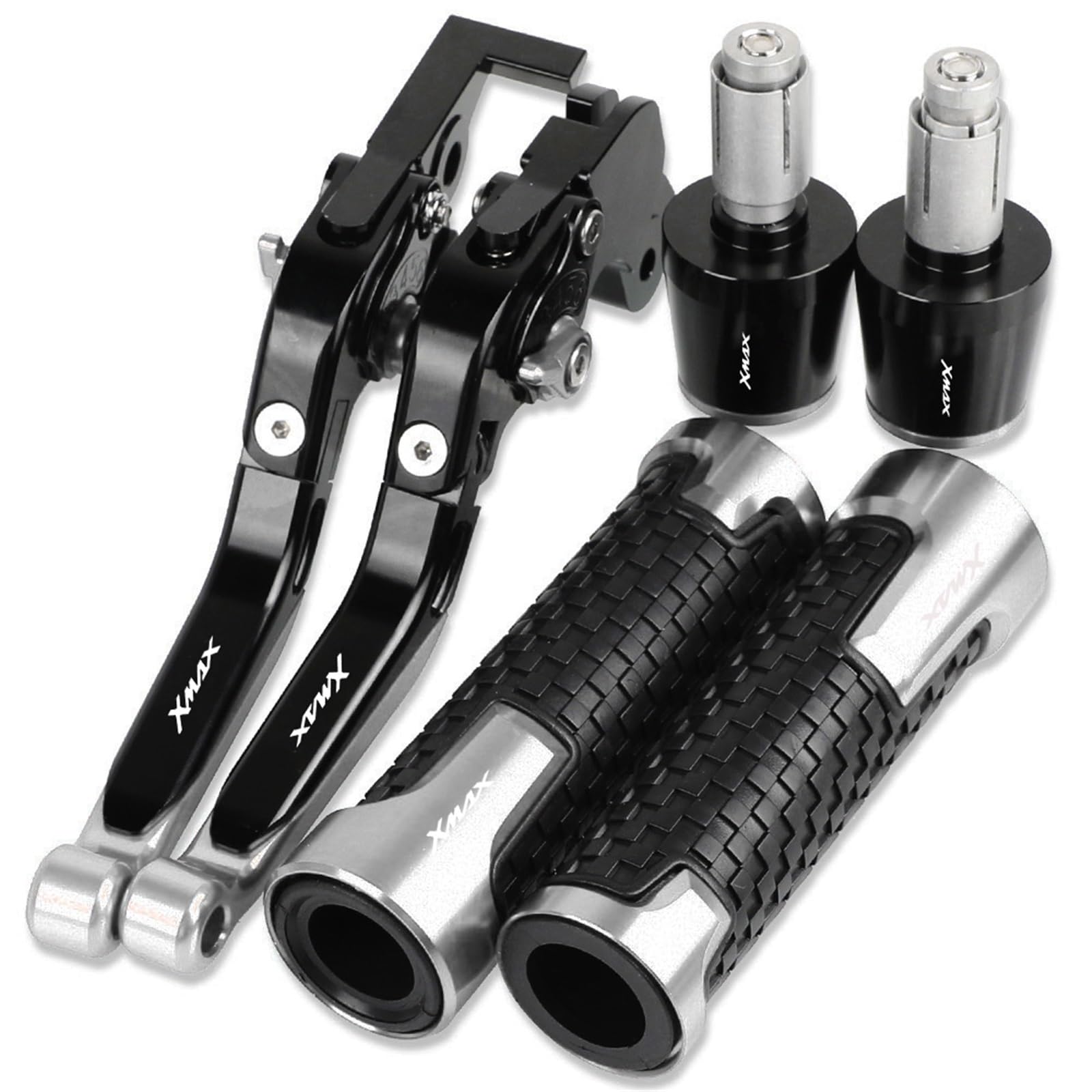 Leviers d'embrayage de frein pour Yamaha XMAX 300 et poignées de guidon moto
