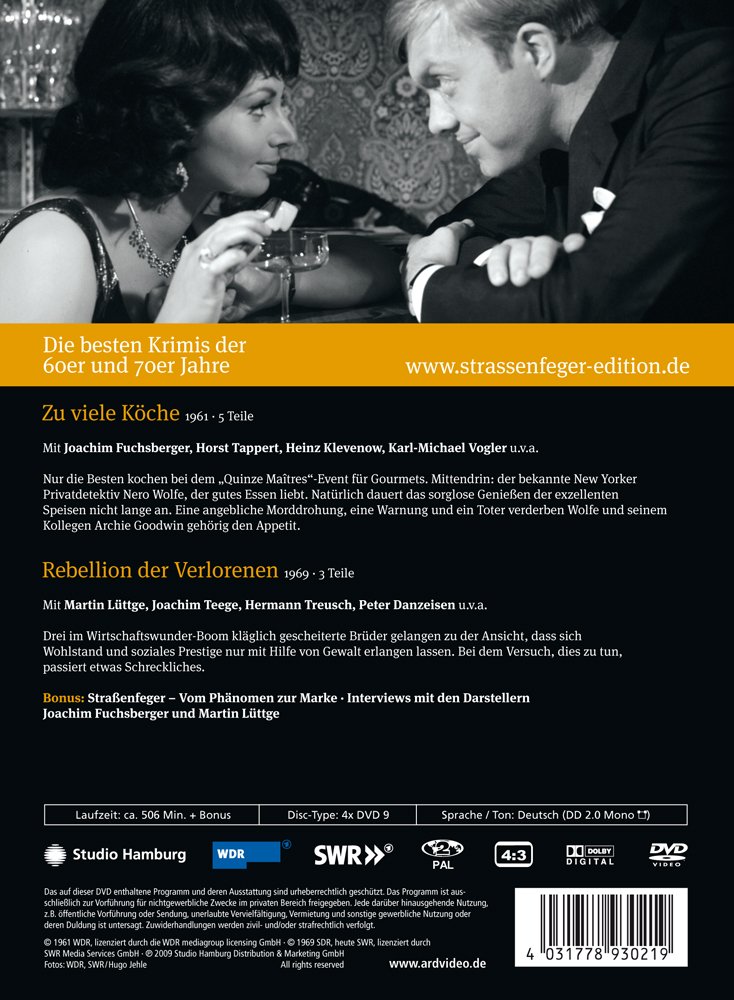 Straßenfeger 16 - Zu viele Köche/Rebellion der Verlorenen [Alemania] [DVD]