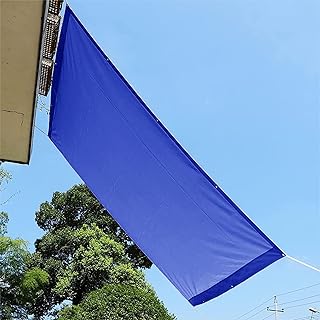 Toldo impermeable de 1,5 x 1,6 m, resistente con 95 % de bloqueo de rayos UV, resistente al agua, color azul marino, ideal para jardín, patio, fiesta, patio trasero, incluye cuerda gratis