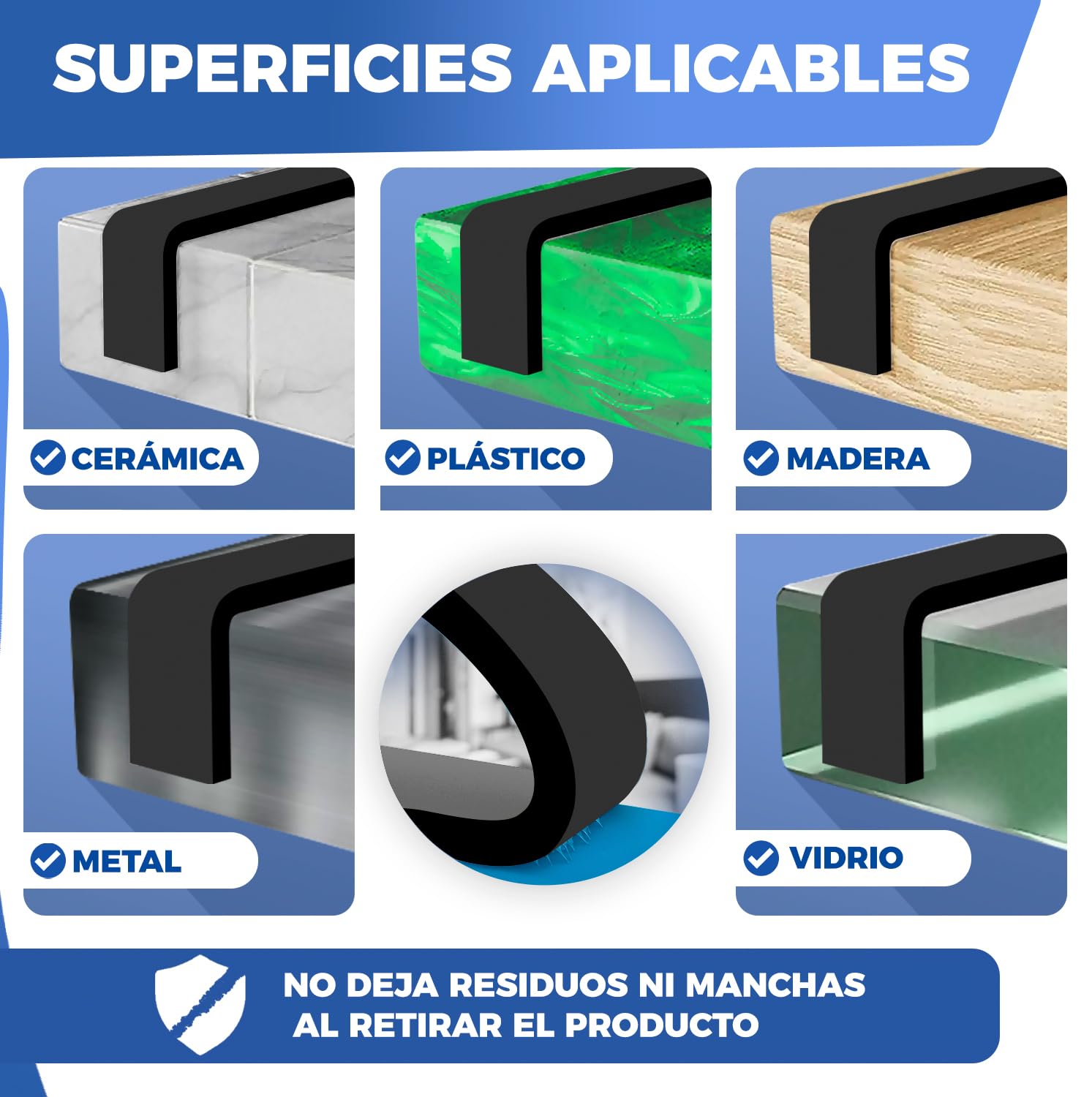Junta de estanqueidad gruesa autoadhesiva ventanas 30mm (W) x 10mm (T) x 4Mts (L) burlete espuma/tiras de sellado para puertas y ventanas/burlete ventana corredera aluminio/burlete goma,2 piezas…