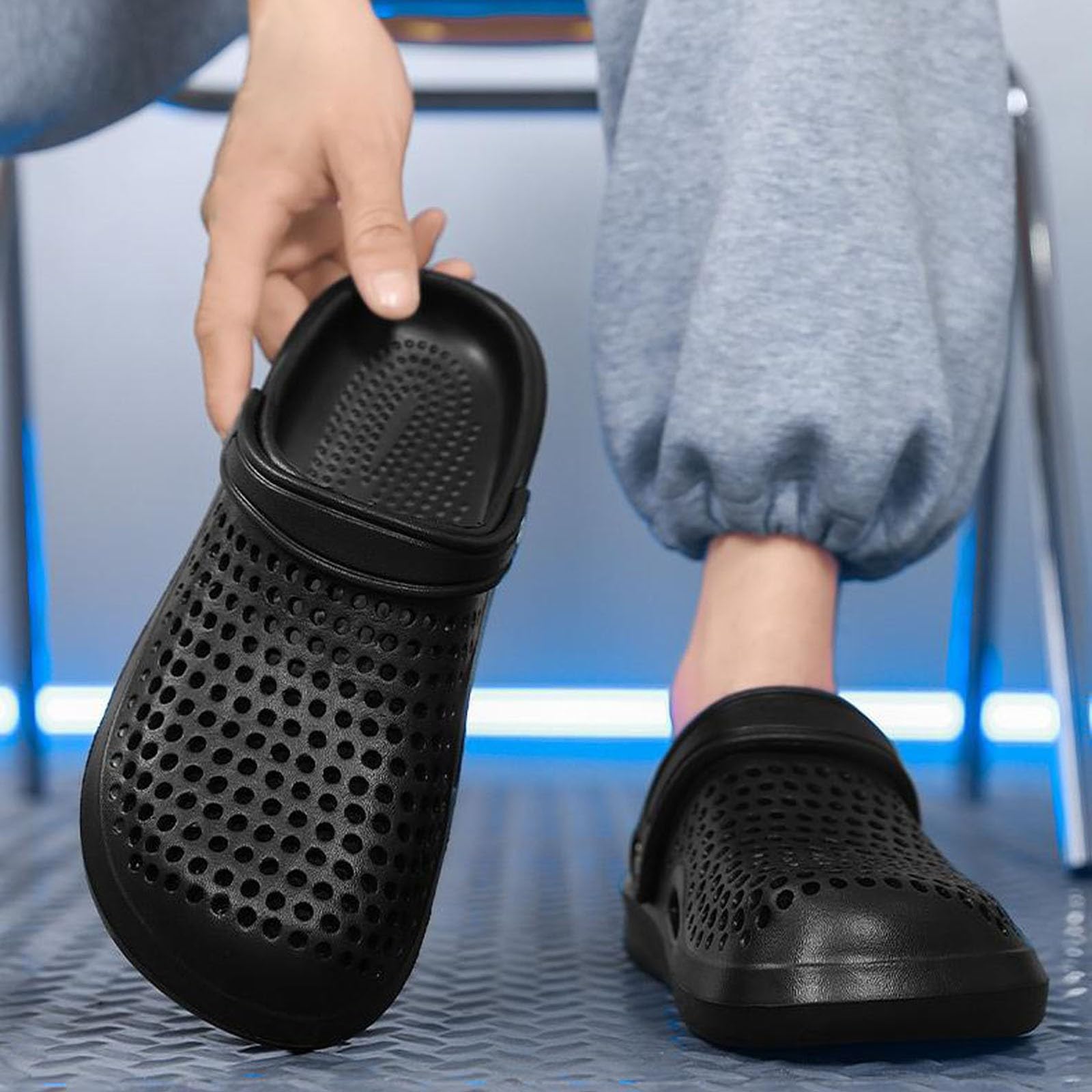 Generico Ciabatte Estive Pantofole Donna Antiscivolo Piscina Viaggio Casa Plastica Leggere Hotel