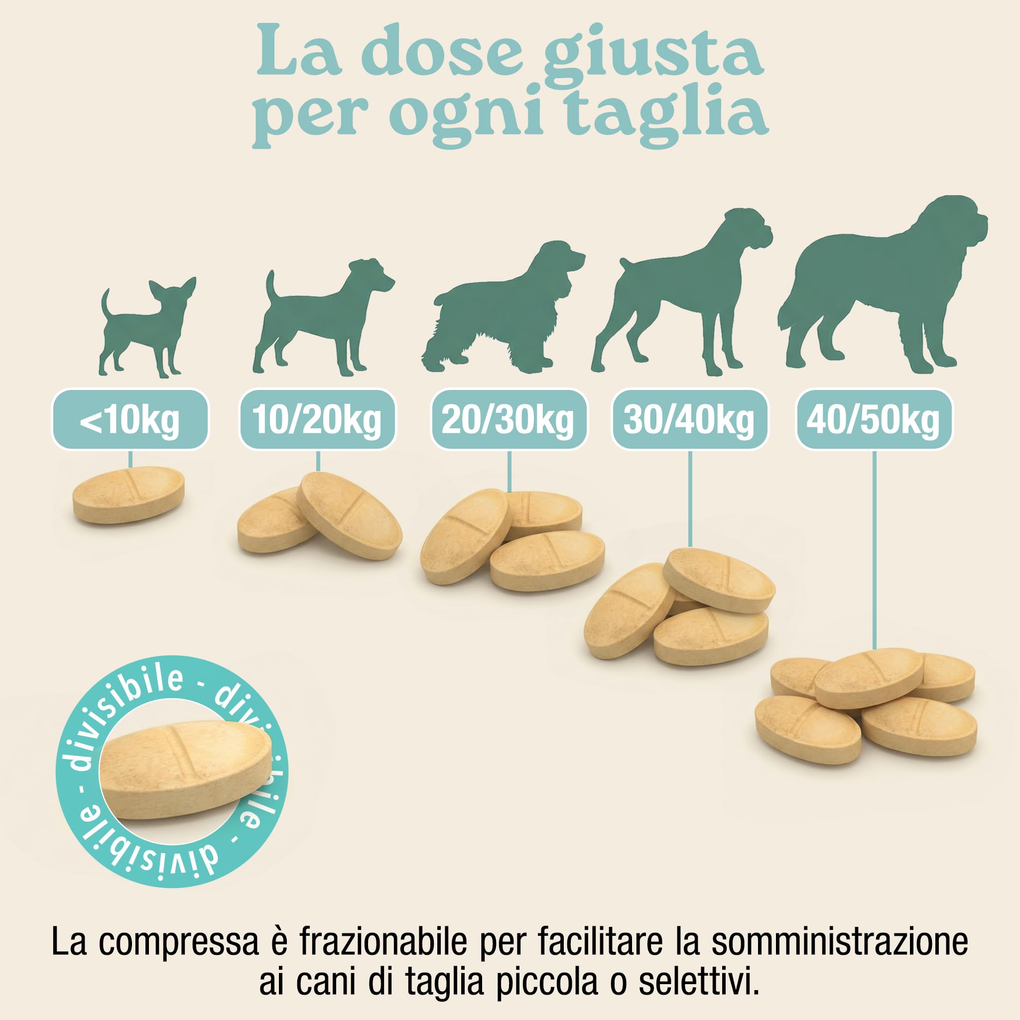MyPetPrime Fermenti Lattici Cane ACTIVE 30 Cpr Probiotici Digestivi da 6,5 Miliardi con Inulina - Equilibrio Intestinale e Digestione, Ripristino della Flora Batterica, Riduzione di Prurito Cutaneo