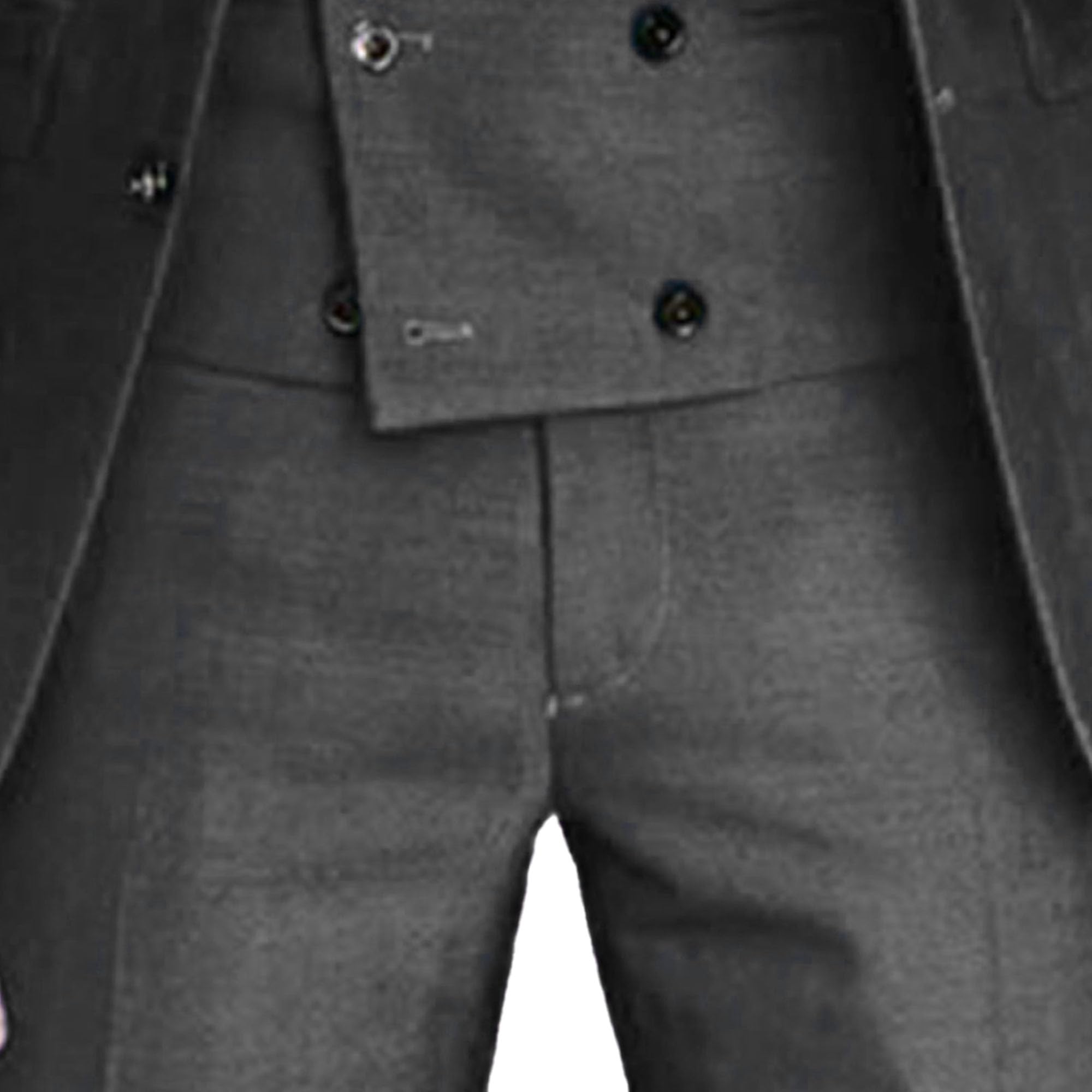 Costume 3 Pezzi Slim Fit per gli Uomini Tinta unita Doppio Petto Costume di Business Costume Formale per Matrimonio, Ballo Di Fine Anno Cena Di Festa