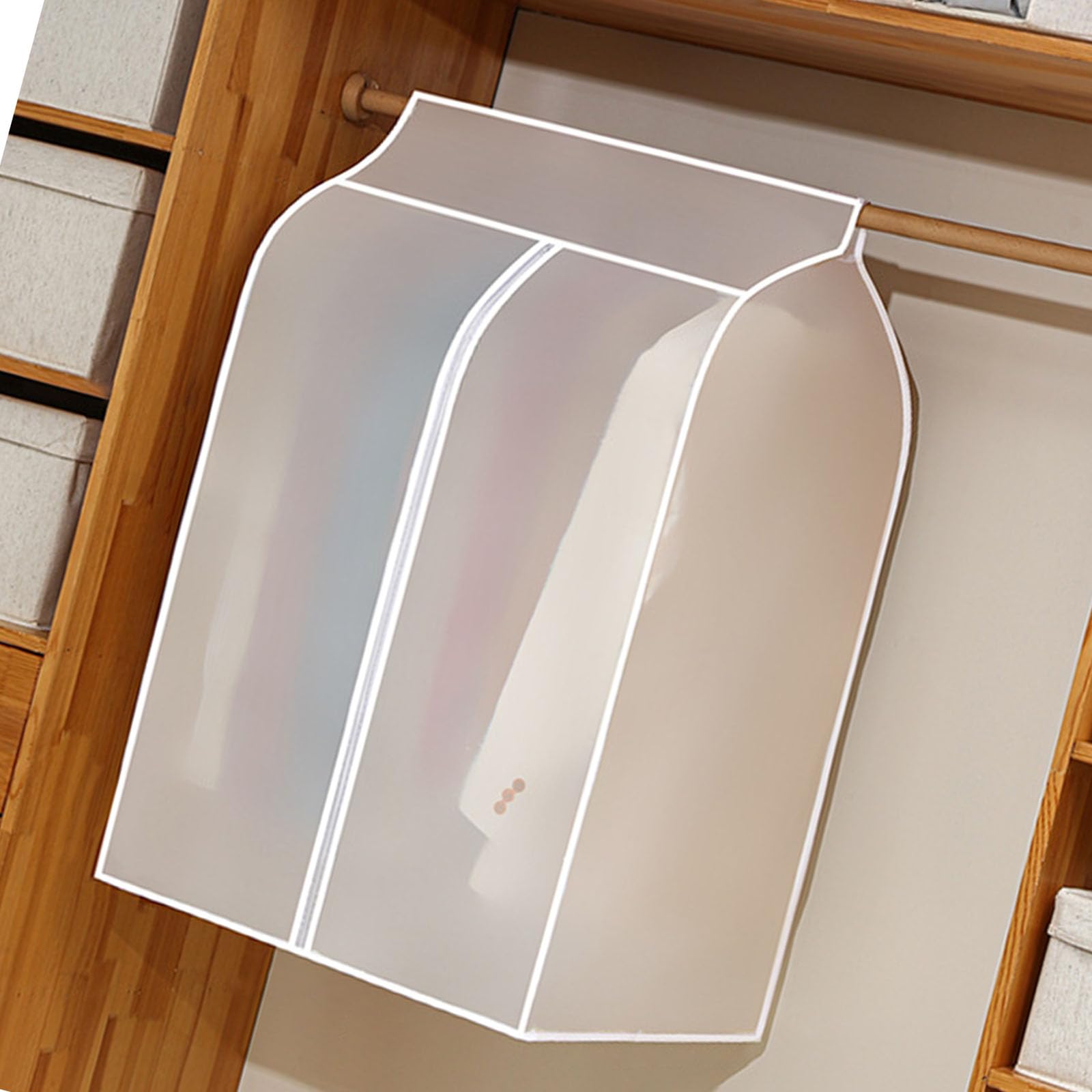 Clear Hanging Wardrobes Cover PEVA Materials Waterproof Garment Storage Bag for Clothes Protections Multiple Size Hanging Dustproof Clothes Protectors
