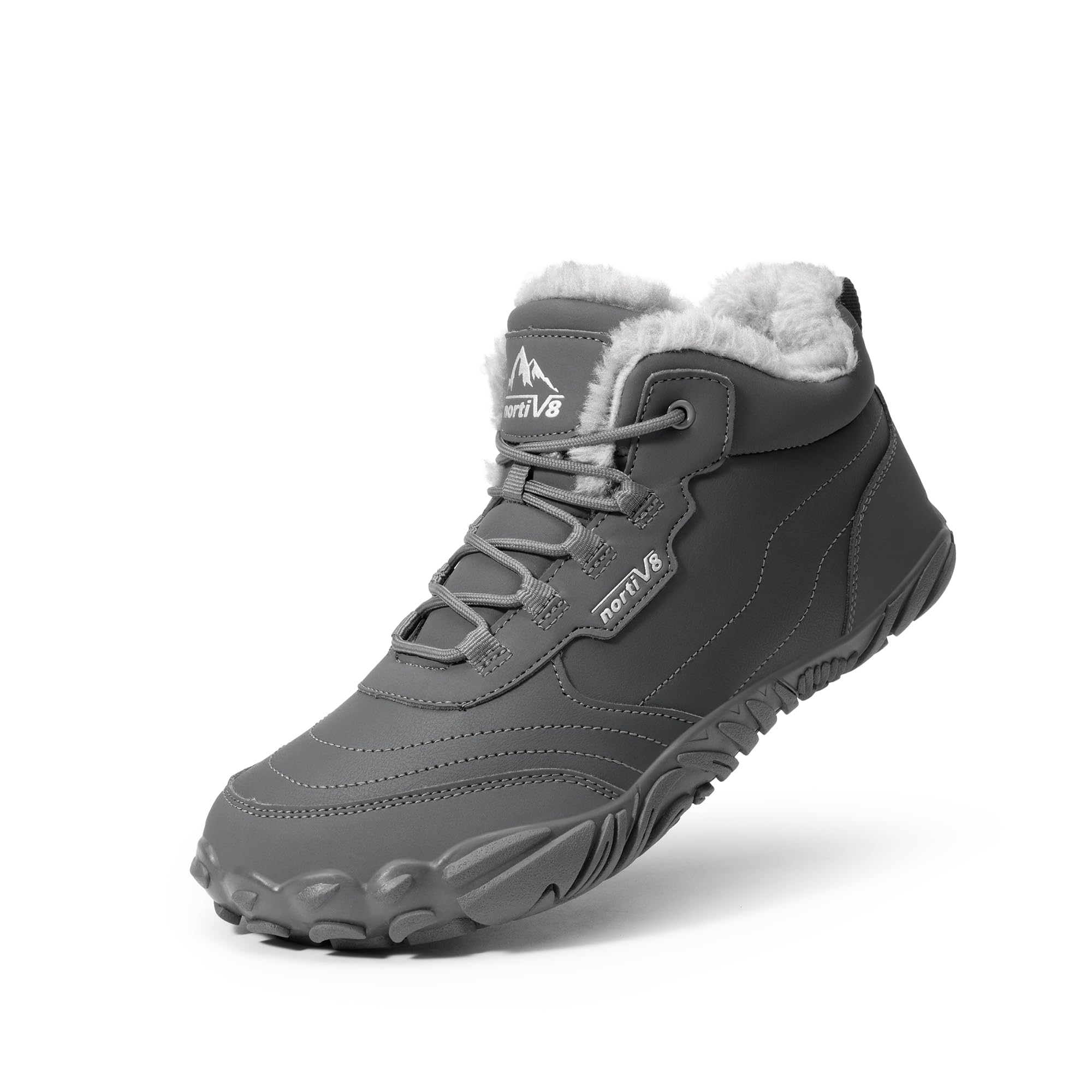 NORTIV 8 Męskie śniegowce, izolowane, wodoodporne buty outdoorowe