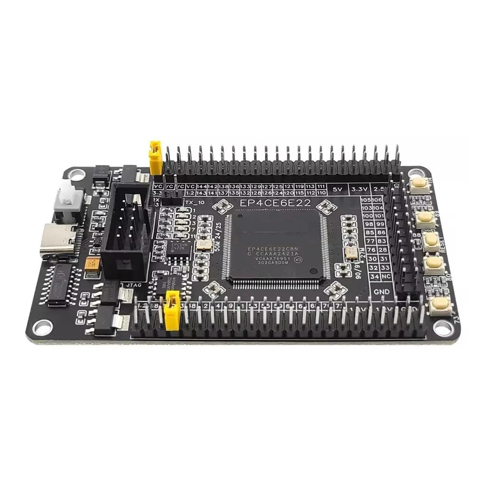 Scheda di sviluppo FPGA Altera Cyclone IV Scheda centrale EP4CE6E22C8N con porta JTAG 88x51mm for l'apprendimento di Verilog