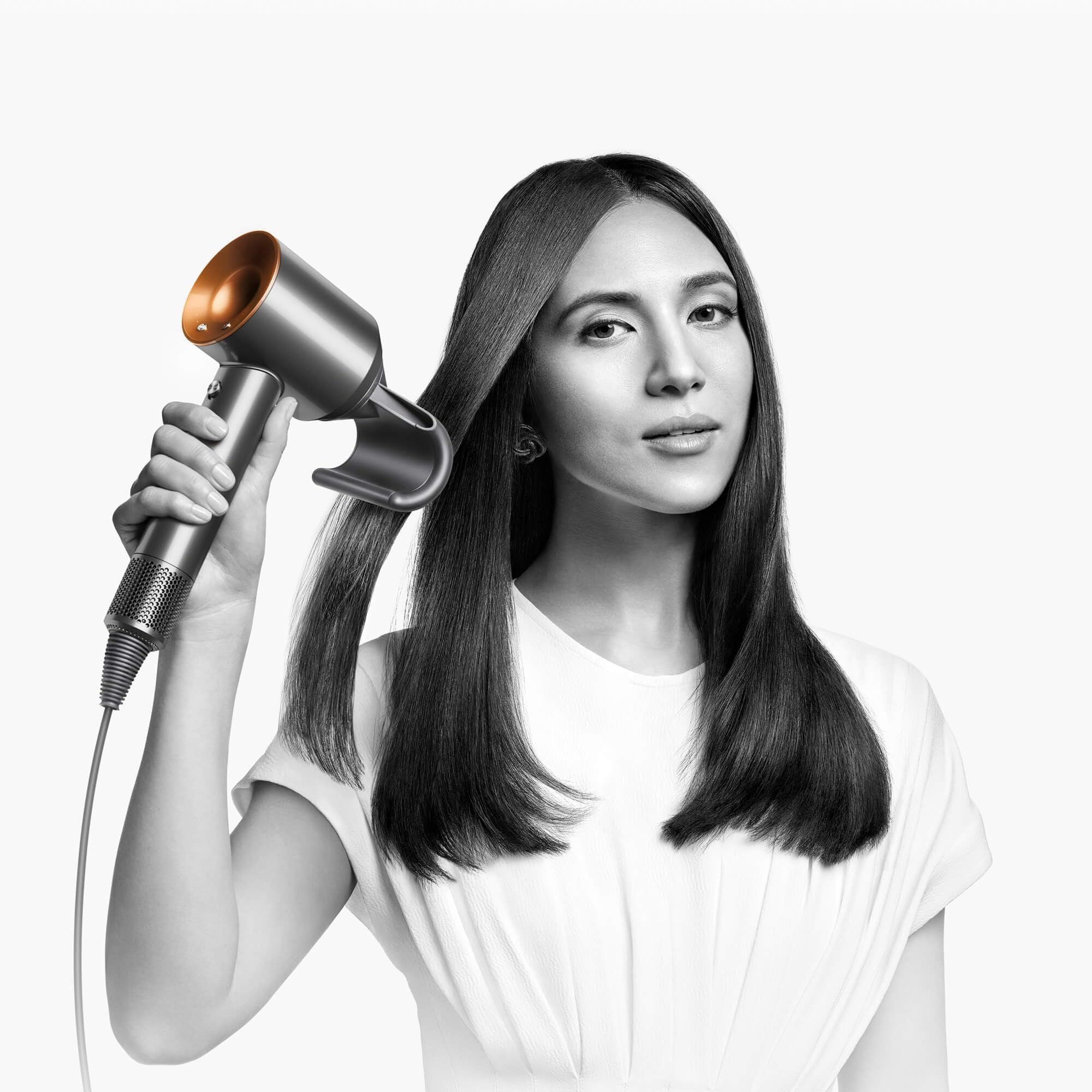 Dyson Supersonic™ secador de pelo – Liso+Ondulado (Azul de Prusia/Cobre intenso)