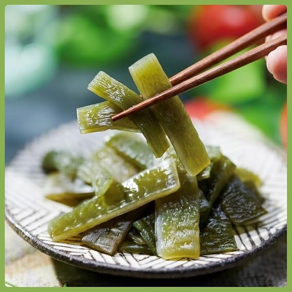 Stem Wakame Commercial Use, Selectable Set, 1 Bag, 2 Bags, 4 Bags, Large Capacity, 18.6 oz 525 g, Delicious, Snacks, Individually Packaged, Diet, Snacks, Healthy, Low Calories, Locabo, Fibers