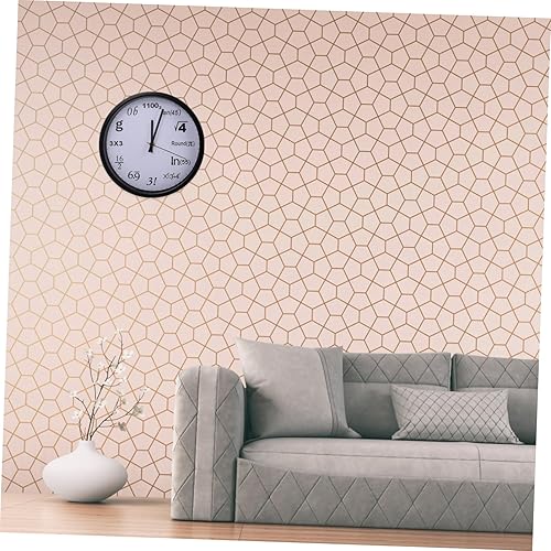 Miniatura 8 de Amosfun 2 unids Función Decorado Reloj Ecuaciones Matemáticas Reloj Cocina Redonda Digital Relojes Digital Pared