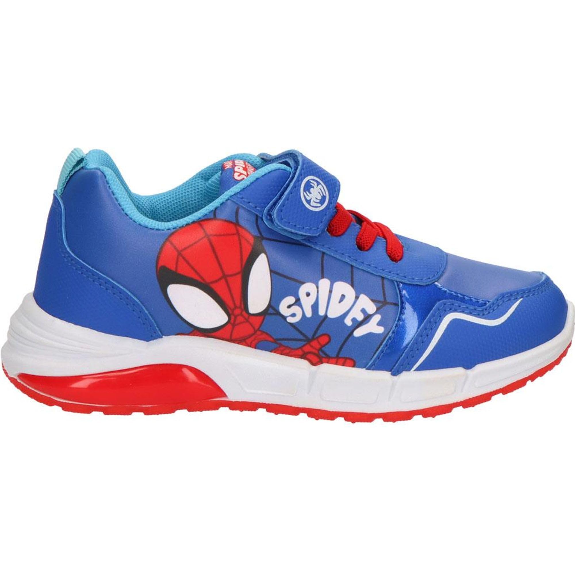 CERDÁ LIFE'S LITTLE MOMENTS Sports PVC Sole with Lights Spidey Sneakers Children, Blue, 11.5 UK Child