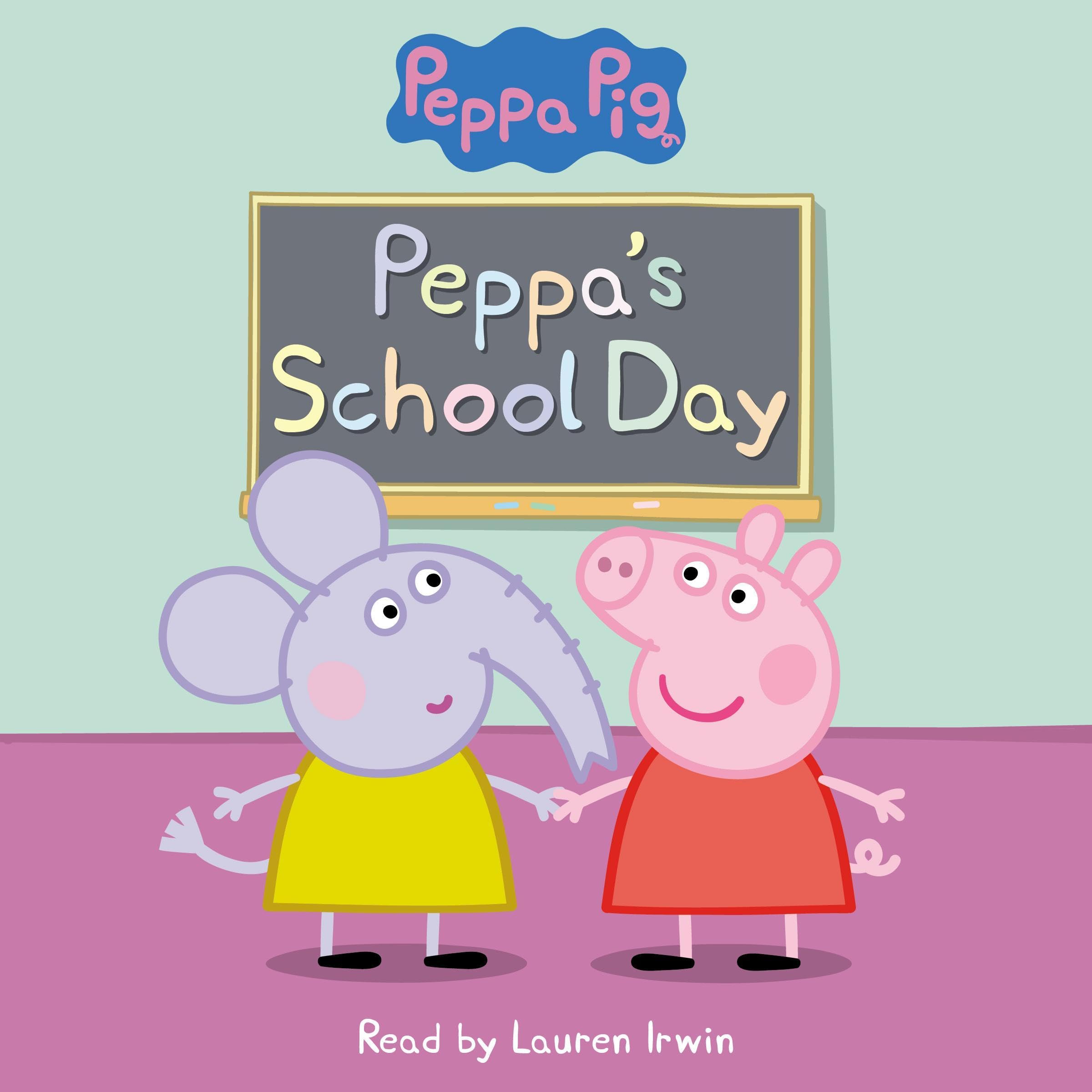 Cover art for Peppa's School Day (Peppa Pig Reader)