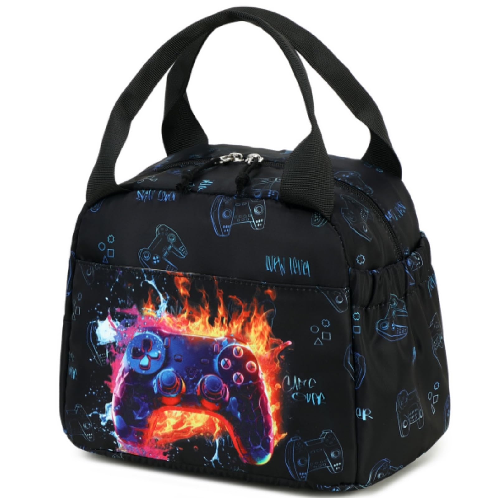 CAMTOP Boys Lunch Box Kids Insulated Lunch Bag Kids Cute Lunchbox for Boys Loncheras Para Niños