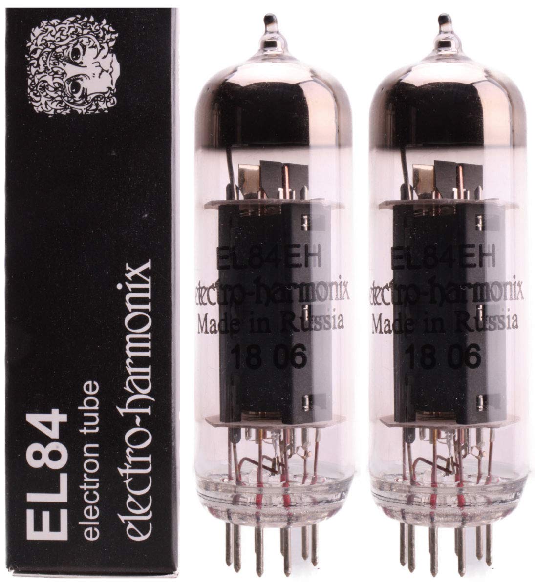 真空管 6BQ5ペア Amazon | EL84/6BQ5 EH 2本マッチ 中パワー 真空管PX22 | Electro