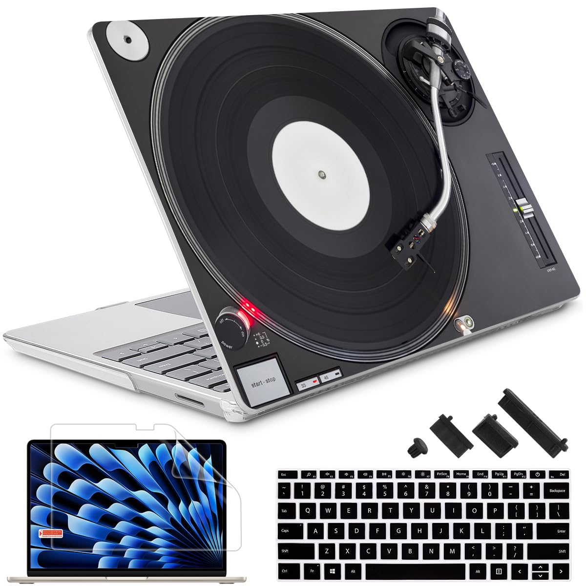 Lepeoac Case for 13.5" Microsoft Surface Laptop 5/4/3 with Metal Palm Rest ONLY 2019-2022 Release Models:1868/1951, Plastic Hard Shell Case with